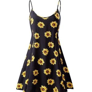 NWOT Super cute sunflower sundress!!